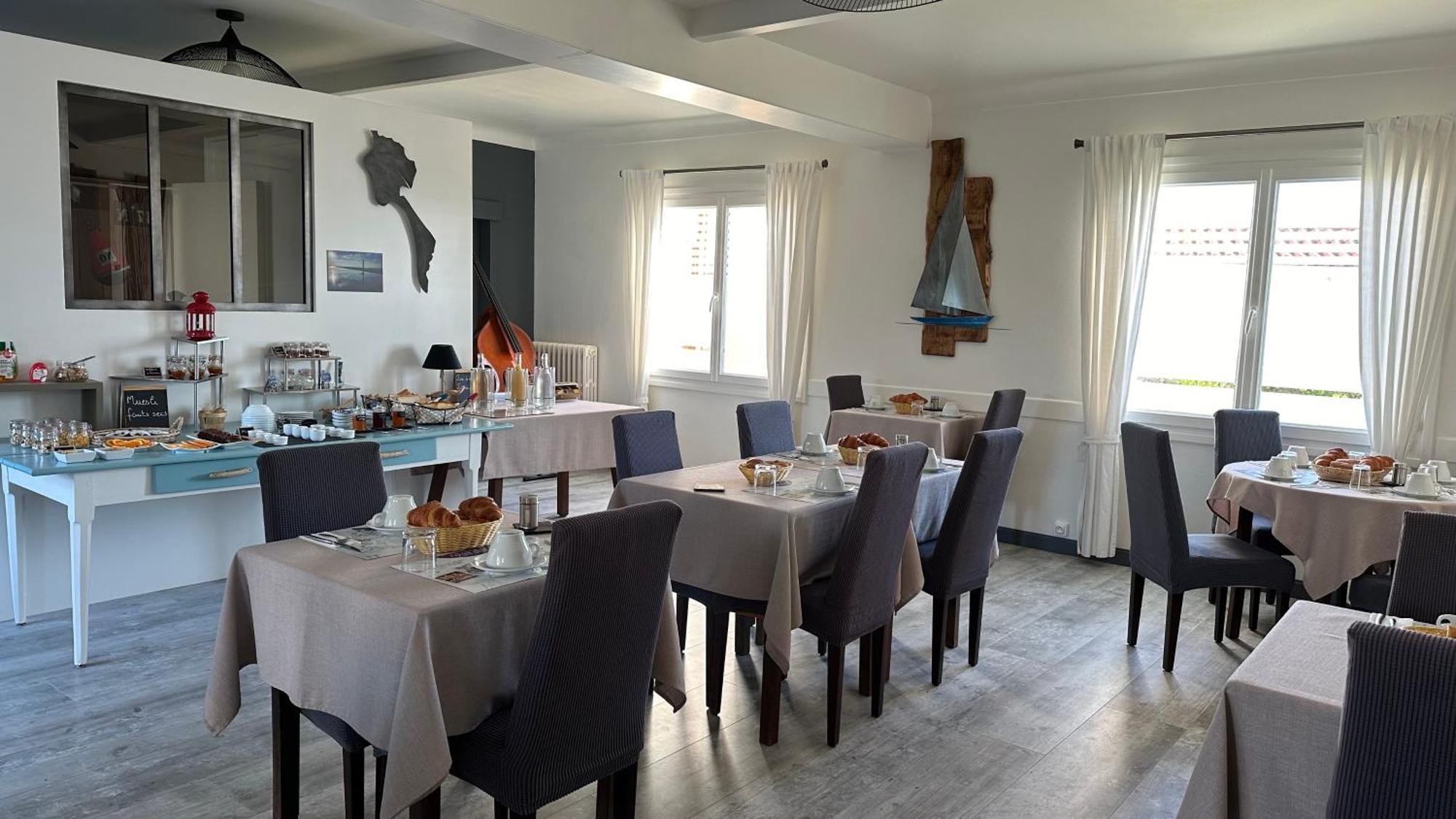 Hotel Le Goeland Barbâtre Dış mekan fotoğraf